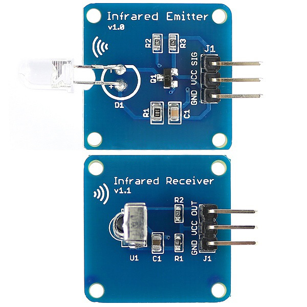 Mini 38KHz IR Infrared Transmitter Module + IR Infrared Receiver Sensor Module RPI STM32 2