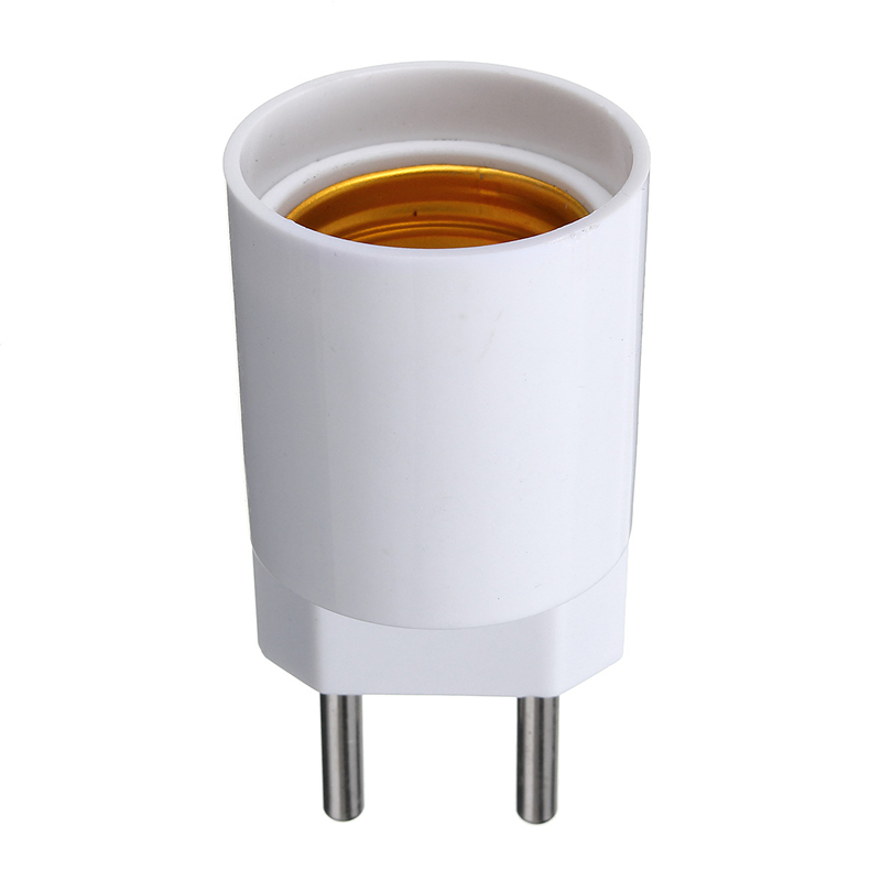 E27 Light Socket To EU/US Plug Holder Adapter Converter For Bulb Lamp 6 E27 Light Socket To EU/US Plug Holder Adapter Converter For Bulb Lamp - Image 6