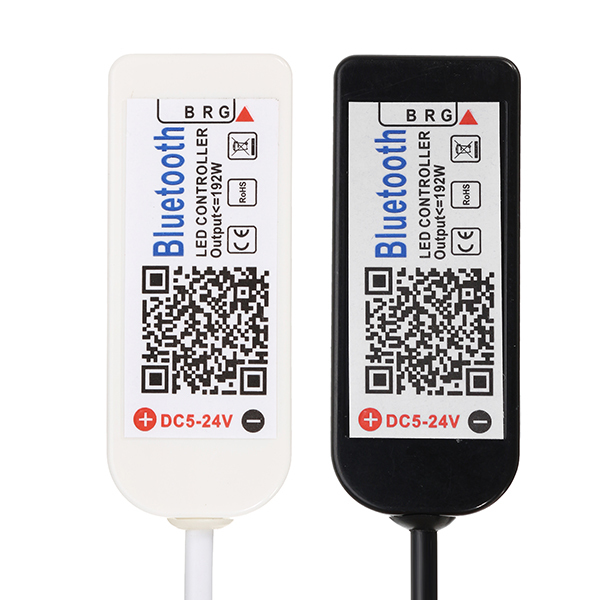 5Pins Black White Type bluetooth APP Controller For RGBW LED Strip Lighting DC5-24V 2 5Pins Black White Type bluetooth APP Controller For RGBW LED Strip Lighting DC5-24V - Image 2