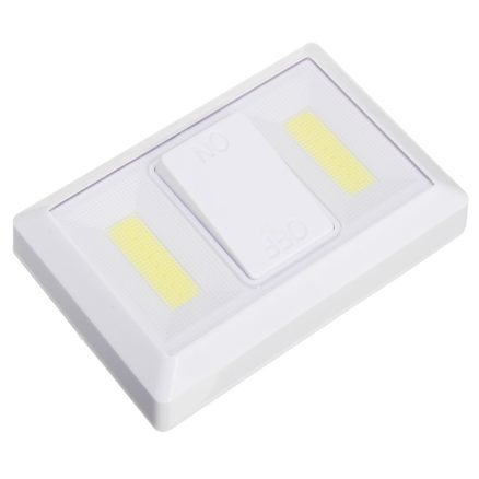 Battery Operated Wireless COB LED Night Light Super Bright Switch Lamp for Cabinet Closet Garage 4