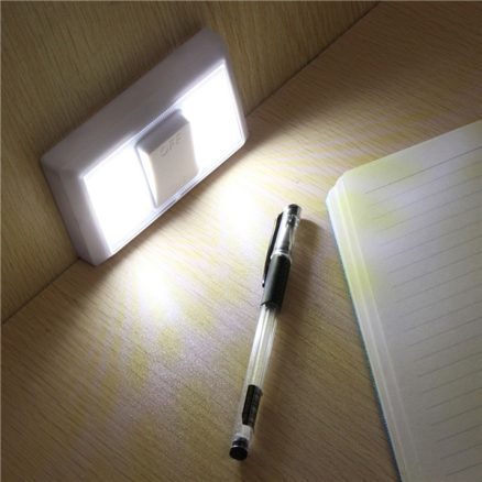 Battery Operated Wireless COB LED Night Light Super Bright Switch Lamp for Cabinet Closet Garage 5