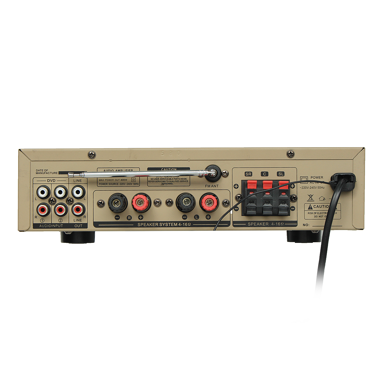 Sunbuck AV-580USB/BT 200W bluetooth 5CH Amplifier Support FM Radio USB SD Card 3 Sunbuck AV-580USB/BT 200W bluetooth 5CH Amplifier Support FM Radio USB SD Card - Image 3