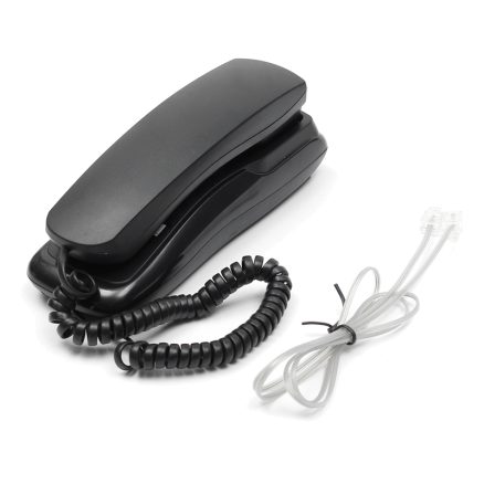 1Pcs 48V Standard Phone Corded Telephone Analog Desk Wall Mount Flash Redial For Office Home 3