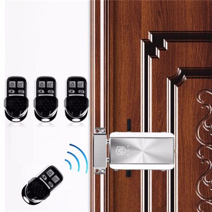 Remote Control Door Lock Wireless Lock Anti-theft Lock Automatically Intelligence Household for Home 5