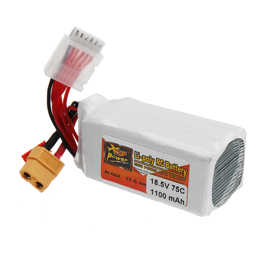ZOP POWER 18.5V 1100mAh 75C 5S Lipo Battery With JST/XT60 Plug 3 ZOP POWER 18.5V 1100mAh 75C 5S Lipo Battery With JST/XT60 Plug - Image 3