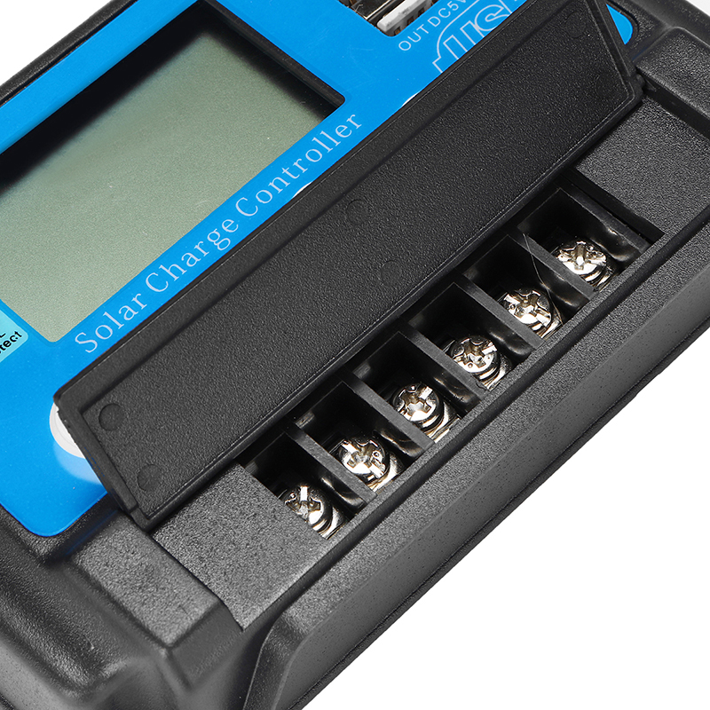 PWM 60A 12/24V Auto Adapt LCD Solar Charge Controller Battery Regulator Adjustable Parameter Dual USB Output 7 PWM 60A 12/24V Auto Adapt LCD Solar Charge Controller Battery Regulator Adjustable Parameter Dual USB Output - Image 7