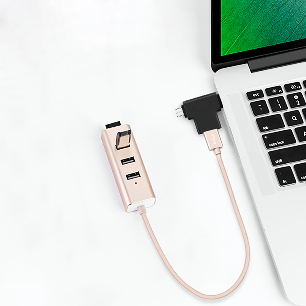 CE-LINK Type-C + Micro USB Male to USB 3.0 Female OTG Adapter Connector for Android Phones Tablets 5 CE-LINK Type-C + Micro USB Male to USB 3.0 Female OTG Adapter Connector for Android Phones Tablets - Image 5