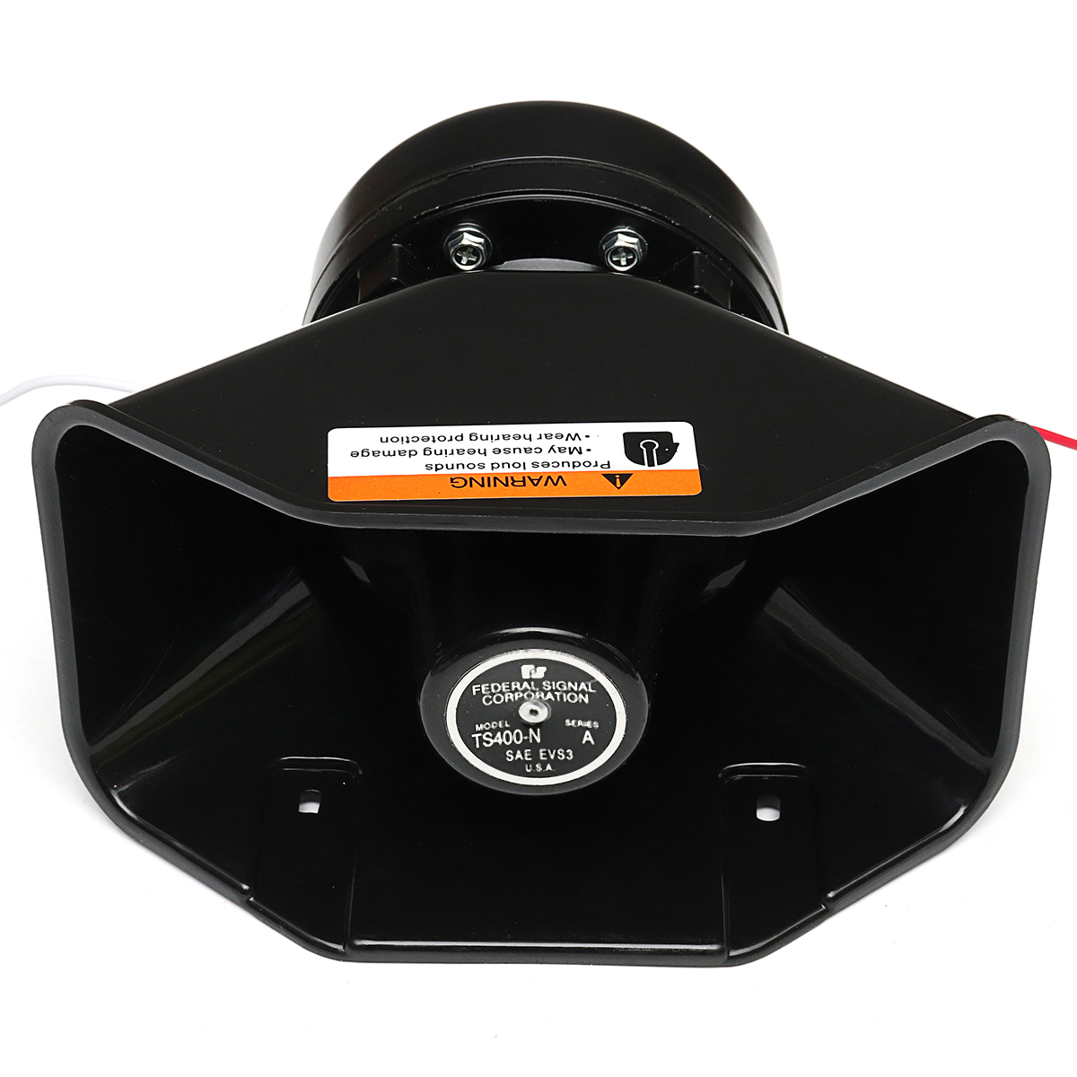 12V 400W Loud Car Warning Alarm Police Siren Horn PA Speaker MIC System 1