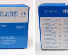 Scalpel Blades #22 St/Steel Box/100  Dynarex