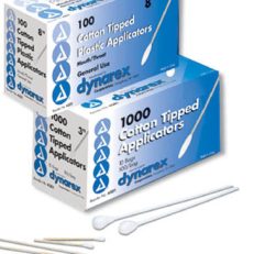 Mouth/Throat 8  Cotton-Tipped Applicators Bx/100 Non-Sterile