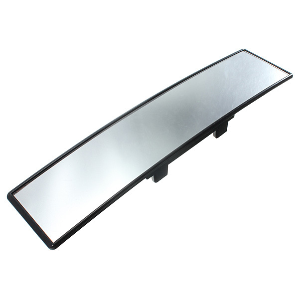 Car Truck 300mm Interior Rear View Mirror Anti Glare Flat Clip 2 Car Truck 300mm Interior Rear View Mirror Anti Glare Flat Clip - Image 2
