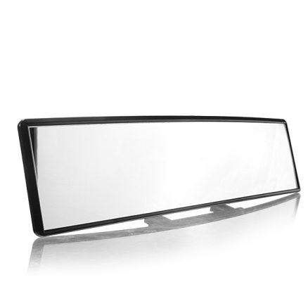Car Truck 300mm Interior Rear View Mirror Anti Glare Flat Clip 4