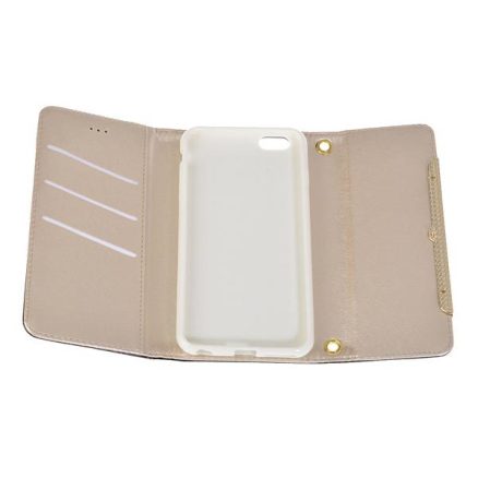 Messenger Pouch PU Leather Metal Chain Case For iPhone 6 Plus 3