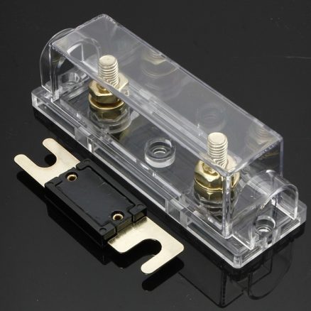Car Fuse Holder and Free ANL Fuse 0 Gauge Cable Inline Clear 1