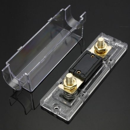Car Fuse Holder and Free ANL Fuse 0 Gauge Cable Inline Clear 3