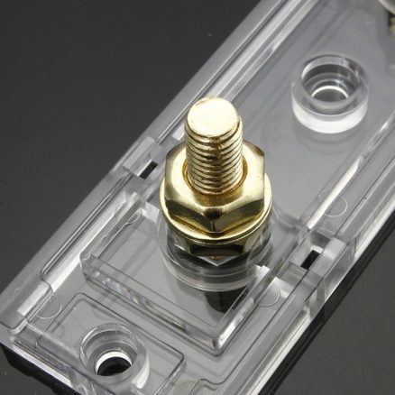 Car Fuse Holder and Free ANL Fuse 0 Gauge Cable Inline Clear 7