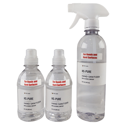 Spray Disinfectant & Sanitizer KIT for Hard Surfaces & Hands 2