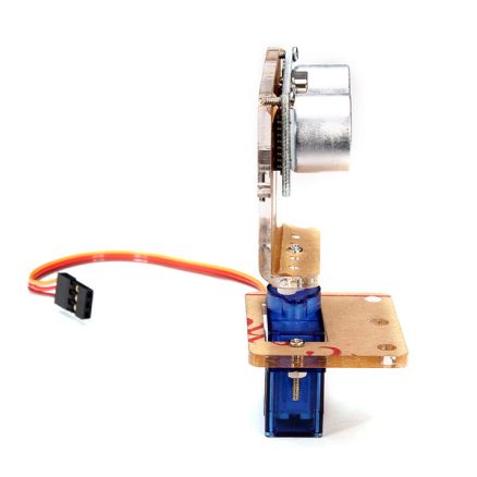 Smart Robot Acrylic Mounting Servo Bracket For Ultrasonic Ranging Module Analog Servo 3