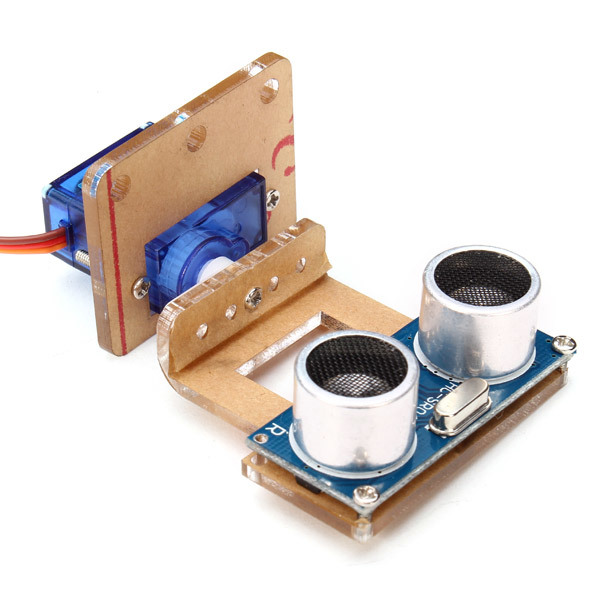 Smart Robot Acrylic Mounting Servo Bracket For Ultrasonic Ranging Module Analog Servo 5 Smart Robot Acrylic Mounting Servo Bracket For Ultrasonic Ranging Module Analog Servo - Image 5