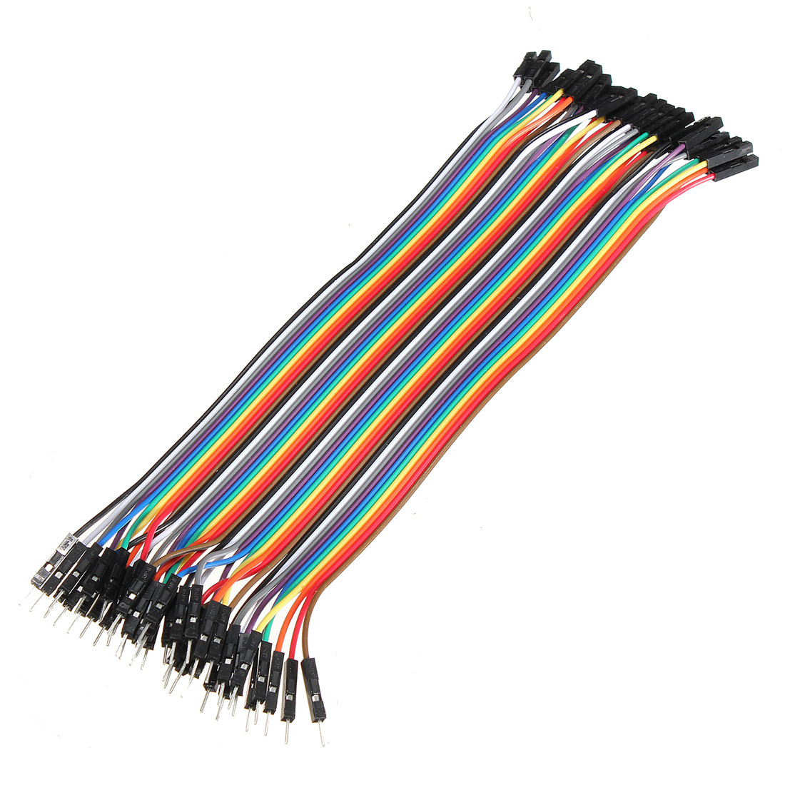 40pcs 20cm Male To Female Jumper Cable Dupont Wire 1 40pcs 20cm Male To Female Jumper Cable Dupont Wire