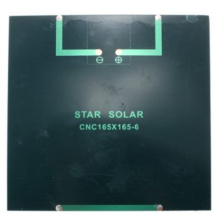 6V 4.5W 520mAh Mini Epoxy Monocrystalline Solar Panel 7