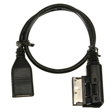 Car Audio AMI AUX to USB Cable Data Charging Adapter for Audi A3 A4 A5 A6L Q5 VW Tiguan 6