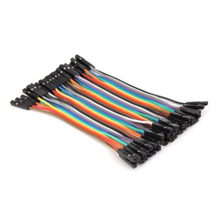 200pcs 10cm Female To Female Jumper Cable Dupont Wire For 5