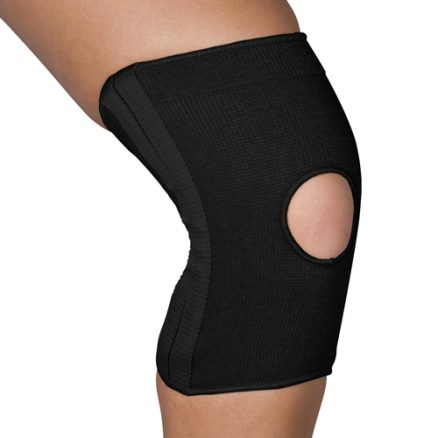 Blue Jay Slip-On Knee Support Open Patella w/Stabilizers Med 1