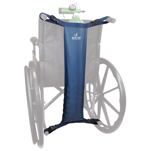 Wheelchair Oxygen Cylinder Bag Navy by Blue Jay 2