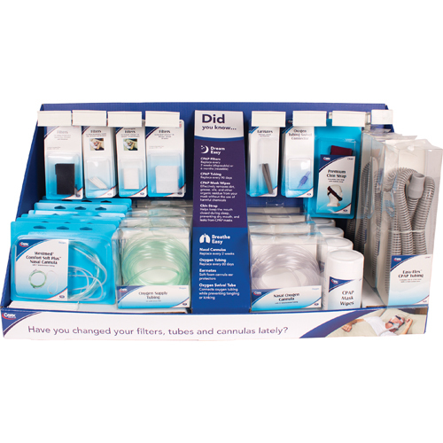 CPAP Respiratory Counter Display 54 Pieces Plus Display 1 CPAP Respiratory Counter Display 54 Pieces Plus Display