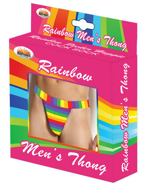 Rainbow Men's Thong 1