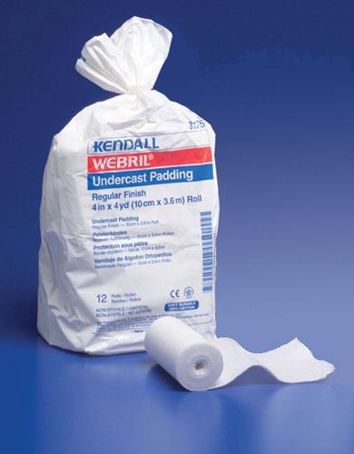 Webril 100% Cotton Undercast Padding 2 x 4 Yds Bg/24 1