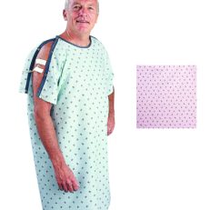 Patient I.V. Gown Pink Rosebud Print