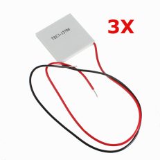 3Pcs TEC1-12706 40x40mm Thermoelectric Cooler Peltier Plate 12V 60W