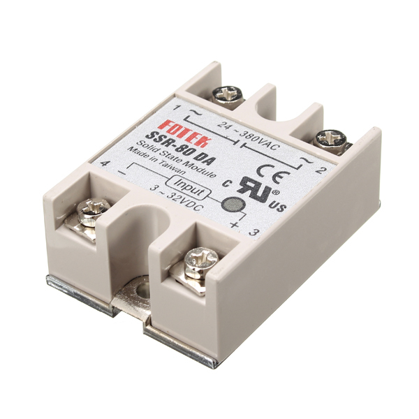 80A SSR-80DA Solid State Relay Module DC To AC 24V-380V Output 2 80A SSR-80DA Solid State Relay Module DC To AC 24V-380V Output - Image 2