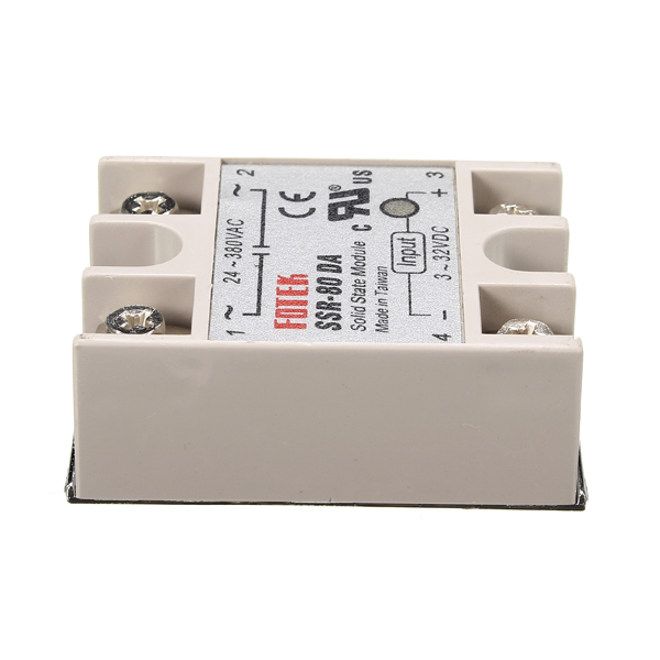 80A SSR-80DA Solid State Relay Module DC To AC 24V-380V Output 4 80A SSR-80DA Solid State Relay Module DC To AC 24V-380V Output - Image 4
