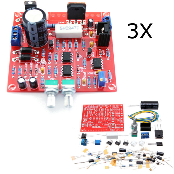 3Pcs Original Hiland 0-30V 2mA - 3A Adjustable DC Regulated Power Supply Module DIY Kit 1 3Pcs Original Hiland 0-30V 2mA - 3A Adjustable DC Regulated Power Supply Module DIY Kit
