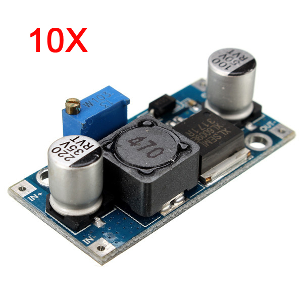 10Pcs 4A XL6009E1 Adjustable DC-DC Step Up Boost Converter Power Supply Module 1