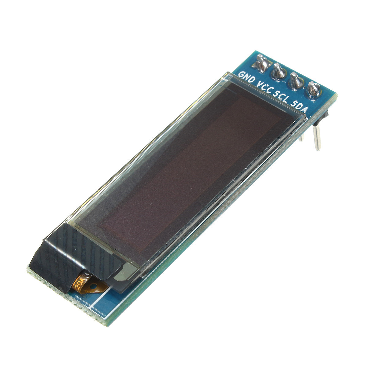 5Pcs Geekcreit 0.91 Inch 128x32 IIC I2C Blue OLED LCD Display DIY Oled Module SSD1306 Driver IC DC 3.3V 5V For PIC 3 5Pcs Geekcreit 0.91 Inch 128x32 IIC I2C Blue OLED LCD Display DIY Oled Module SSD1306 Driver IC DC 3.3V 5V For PIC - Image 3