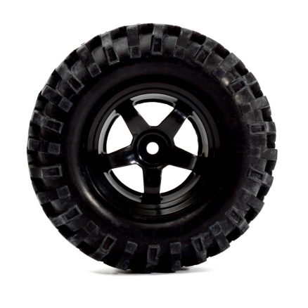 4PCS 1/10 12mm Off-road Vehicle Tyre Tires Rims Wheel Complete Remote Control Car Part 7