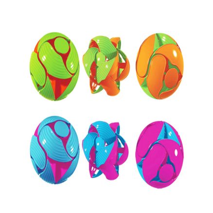 10CM Eco-Friendly Colorful Plastic Ball Novel Decompression Children's Toys Birthday Gift 2