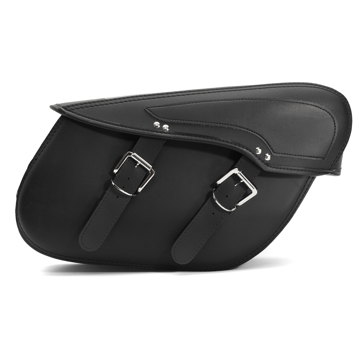 Pair PU Motorcycle Universal Saddle Bags Cross Rider Panniers Tool Luggage 6 Pair PU Motorcycle Universal Saddle Bags Cross Rider Panniers Tool Luggage - Image 6