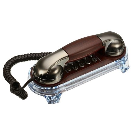 Wall Mounted Telephone Corded Phone Landline Antique Retro Telephones For Home Office Hotel 3