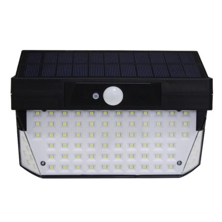 Solar Powered 78 LED PIR Motion Sensor Waterproof Wall Light Outdoor Garden Emergency Security Lamp 6