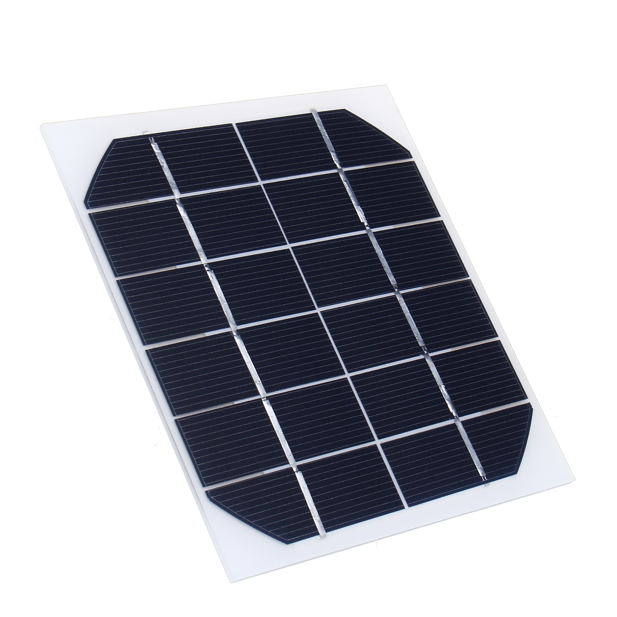 5Pcs 6V 350MA Monocrystalline 2W Mini Solar Panel Photovoltaic Panel 1