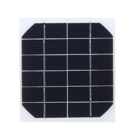 5Pcs 6V 350MA Monocrystalline 2W Mini Solar Panel Photovoltaic Panel 4