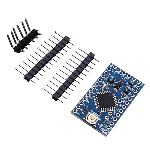 3.3V 8MHz ATmega328P-AU Pro Mini Microcontroller With Pins Development Board Geekcreit for Arduino - products that work with official Arduino boards 1