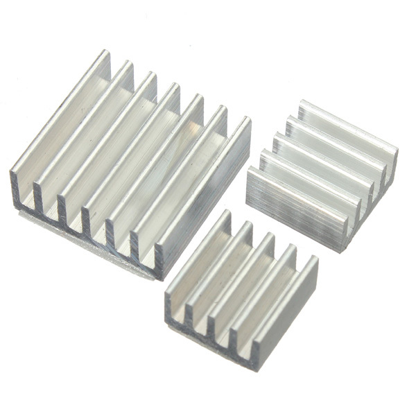 15pcs Adhesive Aluminum Heat Sink Cooler Kit For Cooling Raspberry Pi 2