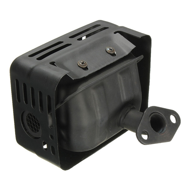 Exhaust Muffler With Heat Shield For Honda GX160 200 5.5 6.5 HP 5 Exhaust Muffler With Heat Shield For Honda GX160 200 5.5 6.5 HP - Image 5