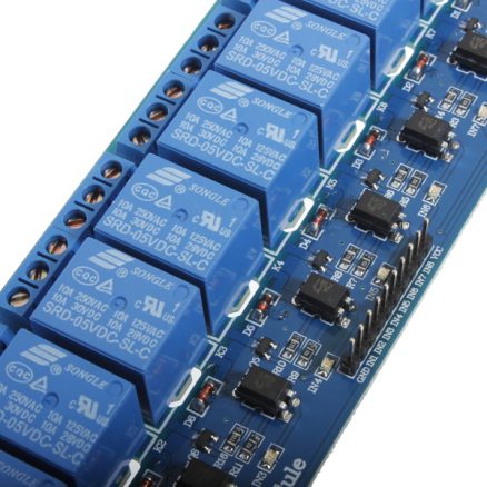 5Pcs 5V 8 Channel Relay Module Board PIC AVR DSP ARM 7
